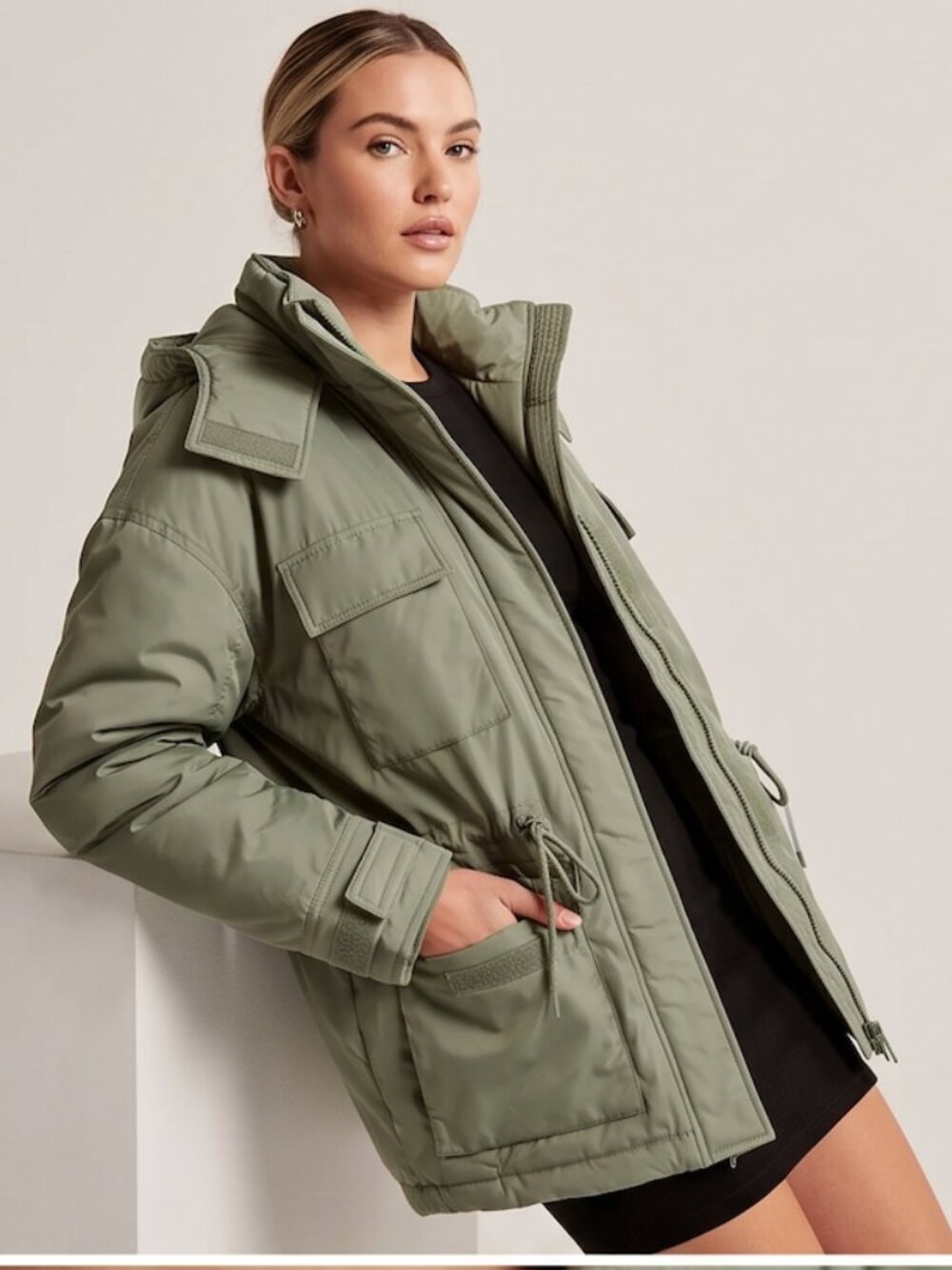 Abercrombie & Fitch Ultra Parka NWT - Picture 3 of 13